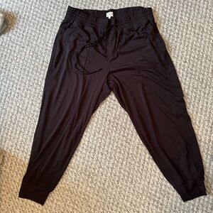 Black Jogger Pants Lou & Grey size XL